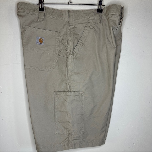 Carhartt Carpenter Utility Shorts 38 Original Fit B-147 Tan - Picture 6 of 8
